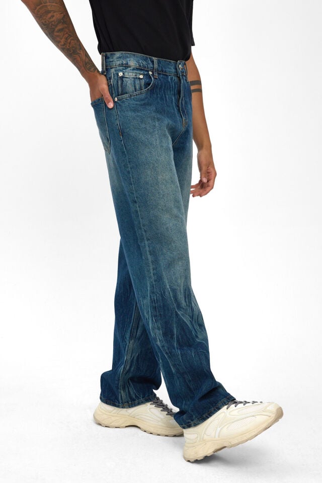 Signature Tie Erkek Baggy Jean