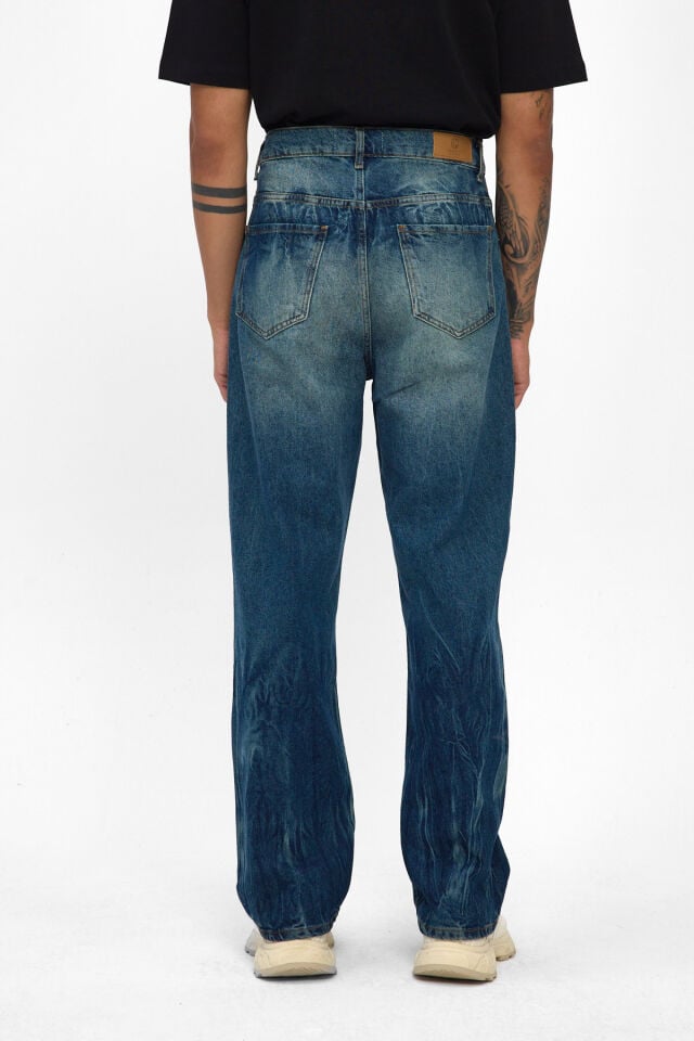 Signature Tie Erkek Baggy Jean