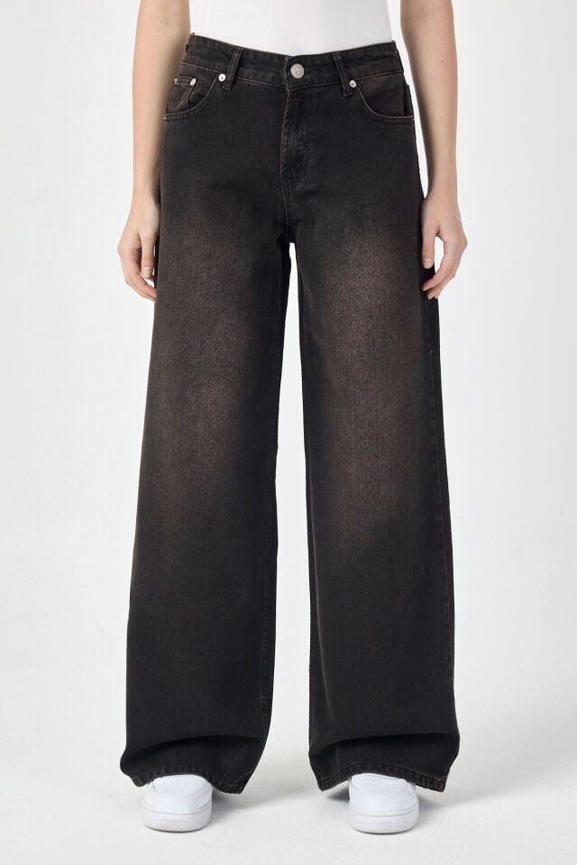 Black Tint Kadın Wide Leg Jean