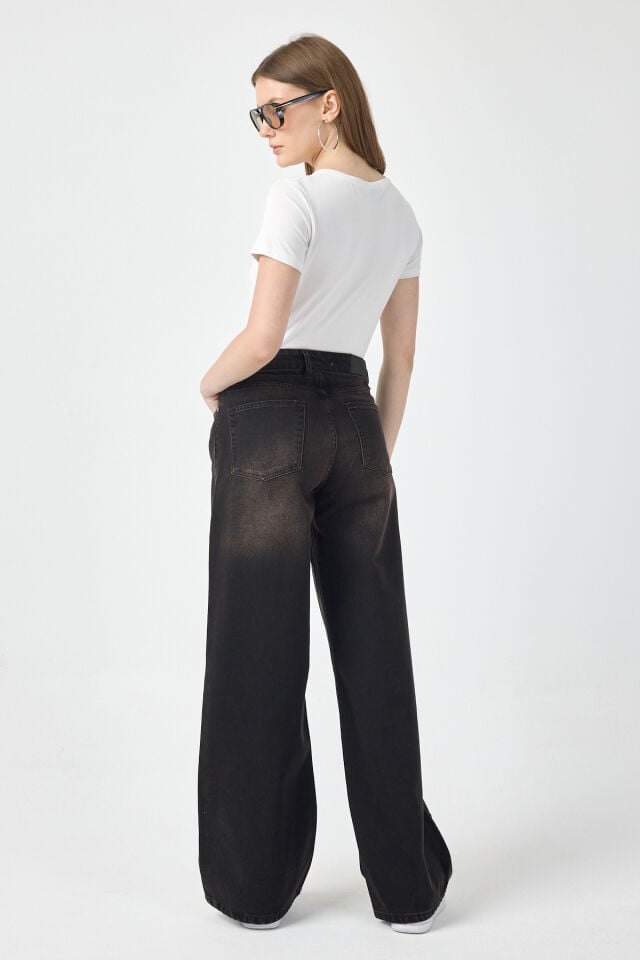Black Tint Kadın Wide Leg Jean