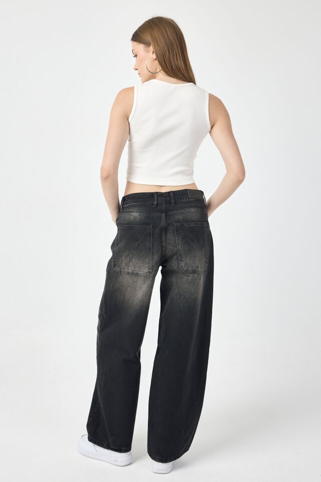 Deep Tint Kadın Balloon Fit Jean