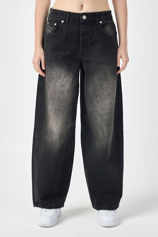 Deep Tint Kadın Balloon Fit Jean
