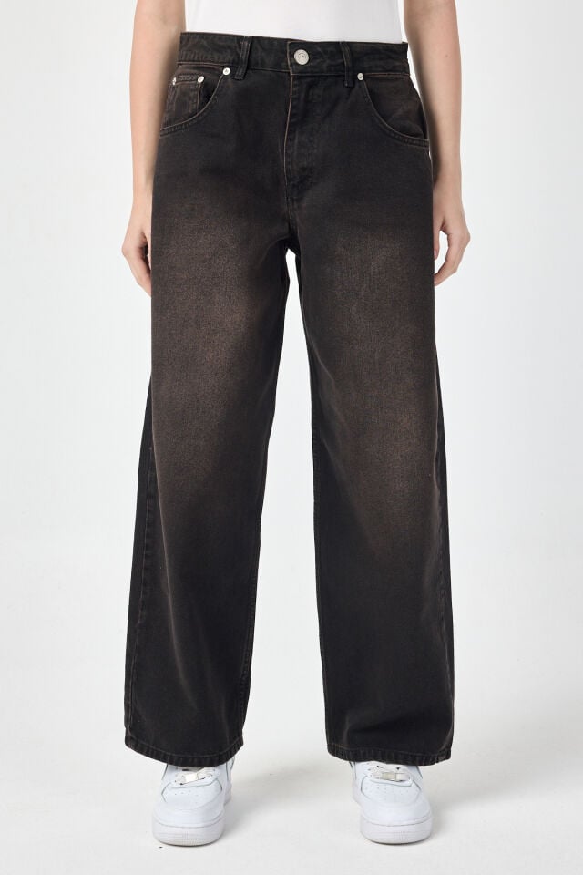 Black Tint Kadın Balloon Fit Jean