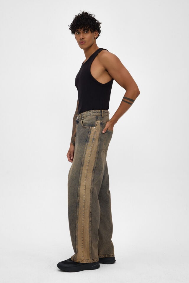 Antique Tint Erkek Baggy Jean