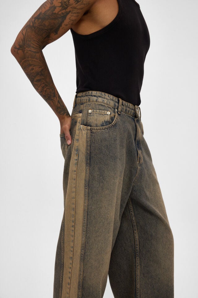Antique Tint Erkek Baggy Jean