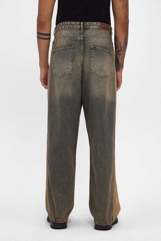 Antique Tint Erkek Baggy Jean